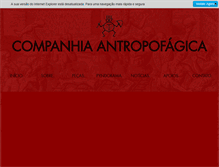 Tablet Screenshot of antropofagica.com